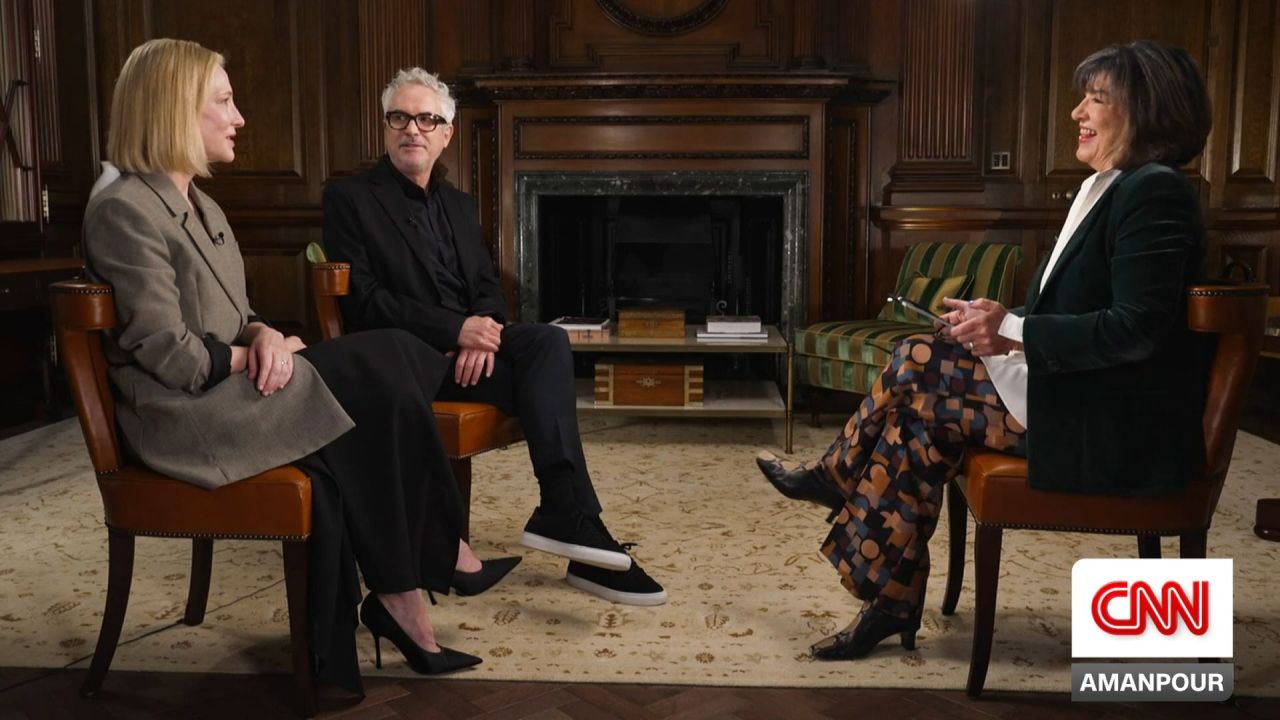 Christiane Amanpour speaks to legendary actress Cate Blanchett and director Alfonso Cuaron about new Apple TV+ series 'Disclaimer'.
