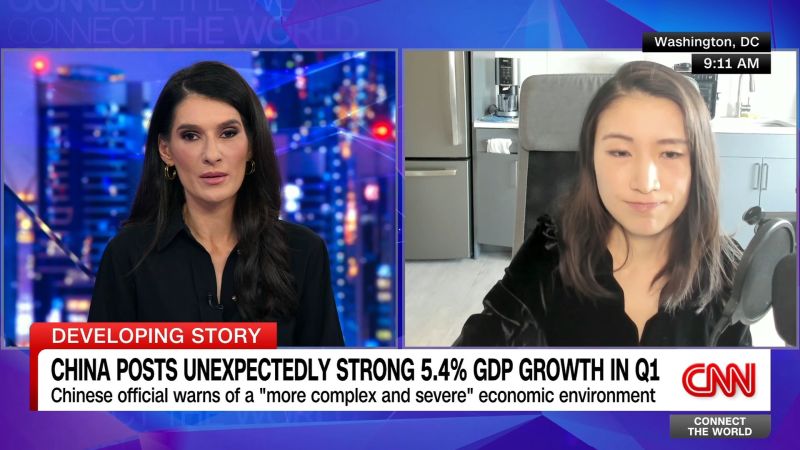 China posts unexpectedly strong 5.4% GDP growth in Q1 ahead of Trump tariffs