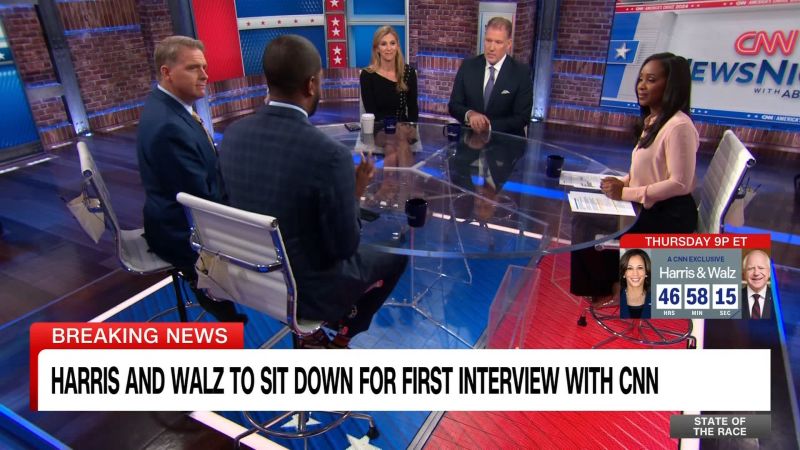 Harris-Walz Joint Interview: Just How High are the Stakes? | CNN Politics