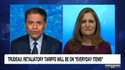 <p>Chrystia Freeland, Canada’s former finance minister and a top candidate to be its next prime minister, explains to Fareed how her country is reacting to US President Donald Trump’s tariffs: “Americans have to understand how hurt and, frankly, how furious Canadians are.”</p>