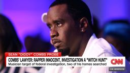 <p>A law enforcement official tells CNN homes belonging to Sean “Diddy” Combs were searched because Combs is a target of an investigation being carried out by a team that handles human trafficking crimes. Josh Campbell reports.</p>