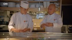 <p>The documentary 'Nobu' spans the life and career of the famed chef, and looks at his partnership with Robert De Niro. Rick Damigella reports.</p>