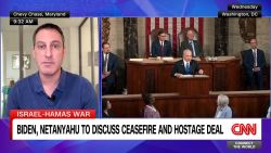 <p>CNN Political and Global Affairs Analyst Barak Ravid discusses Benjamin Netanyahu's scheduled meetings with the U.S. president and vice president, amid increased urgency for a ceasefire and hostage release deal.</p>