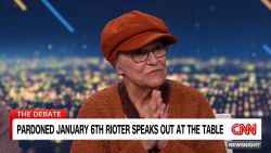 <p>Jan. 6 rioter Pam Hemphill, who now regrets her role in the Capitol attack, says she is returning to Washington this week. She says she wants to hug the Capitol Police chief and apologize for her role that day.</p>