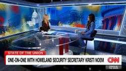 <p>Homeland Security Secretary joins CNN's Dana Bash to discuss her trip to Guantanamo Bay and President Trump's plan to detain thousands of undocumented immigrants there.</p>