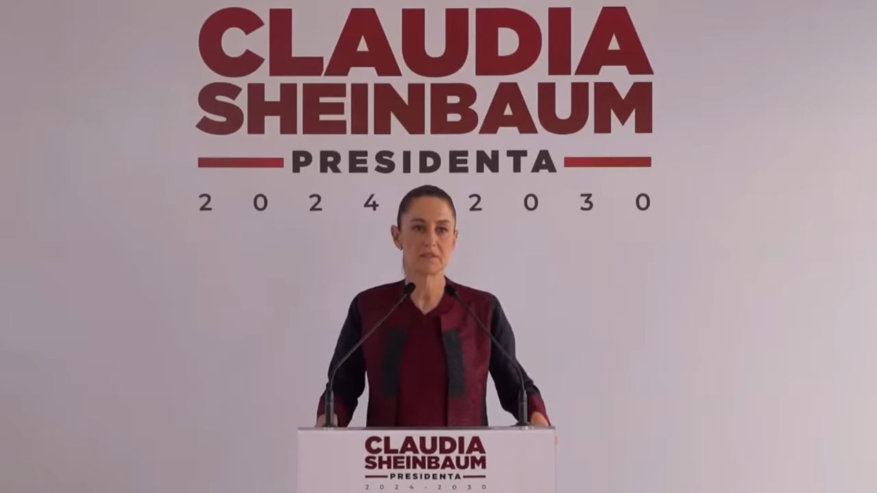 <p>La presidenta electa Claudia Sheinbaum respondió a las declaraciones de Donald Trump, quien dijo que los cárteles tienen el control de México y que el Gobierno está "petrificado" por ellos. Sheinbaum rechazó esas declaraciones y dijo que México ha avanzado en la disminución de la inseguridad.</p>