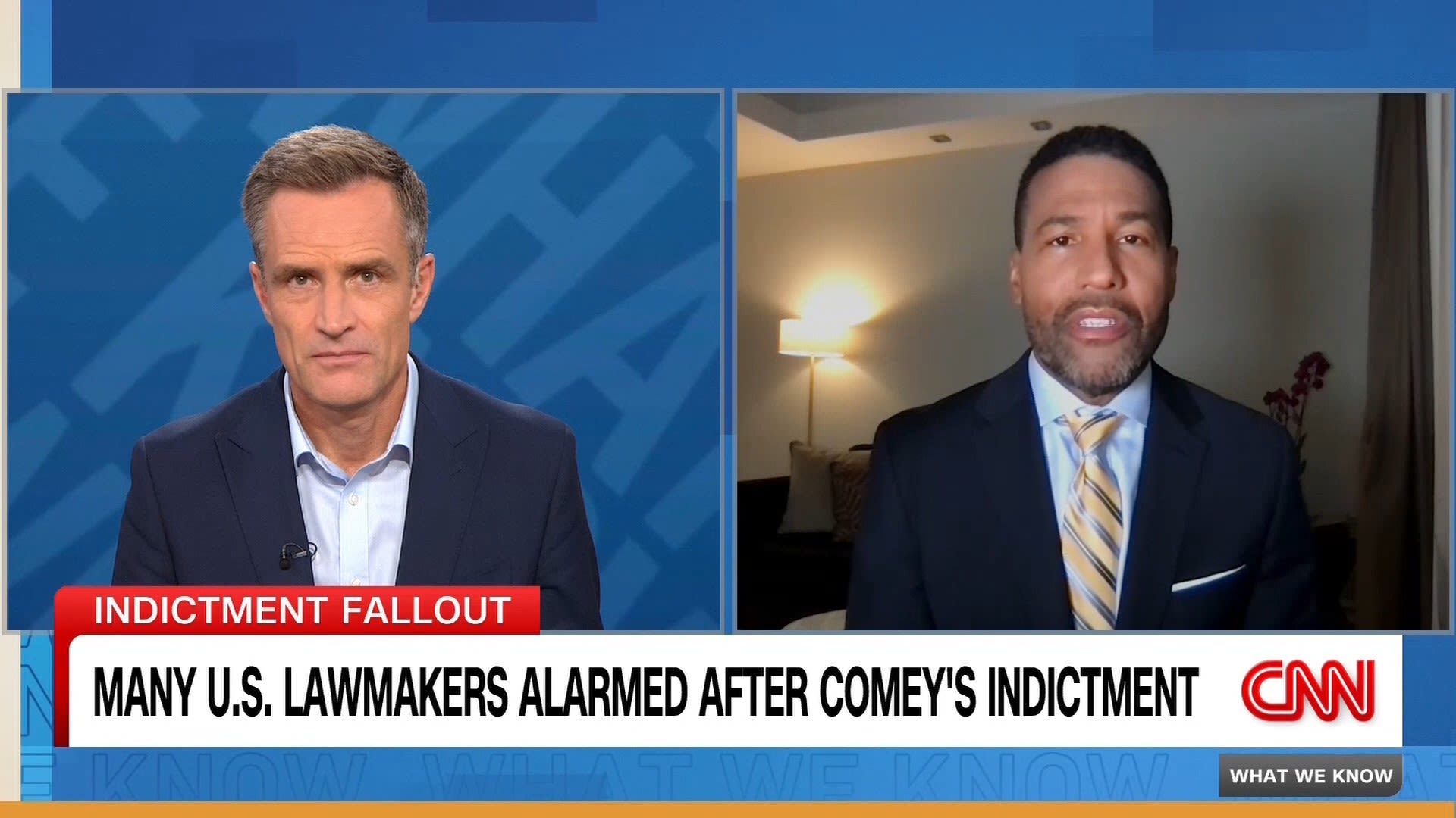 <p>CNN's Max Foster speaks with legal analyst Joey Jackson to unpack James Comey's indictment and Lindsay Halligan, the prosecutor behind it.</p>