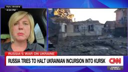 <p>Becky Anderson của CNN phỏng vấn Alina Frolova, cựu Thứ trưởng Bộ Quốc phòng Ukraine, về các cuộc tấn công gần đây của Ukraine bên trong nước Nga và những tác động chiến lược của chúng đối với cuộc chiến đang diễn ra.</p>