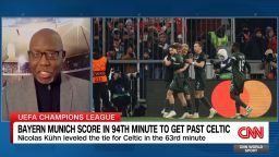 <p>CNN Senior Sports analyst Darren Lewis joins World Sport's Patrick Snell to recap the day's Champions League action that saw Bayern Munich and Feyenoord book their spots in the Round of 16.</p>