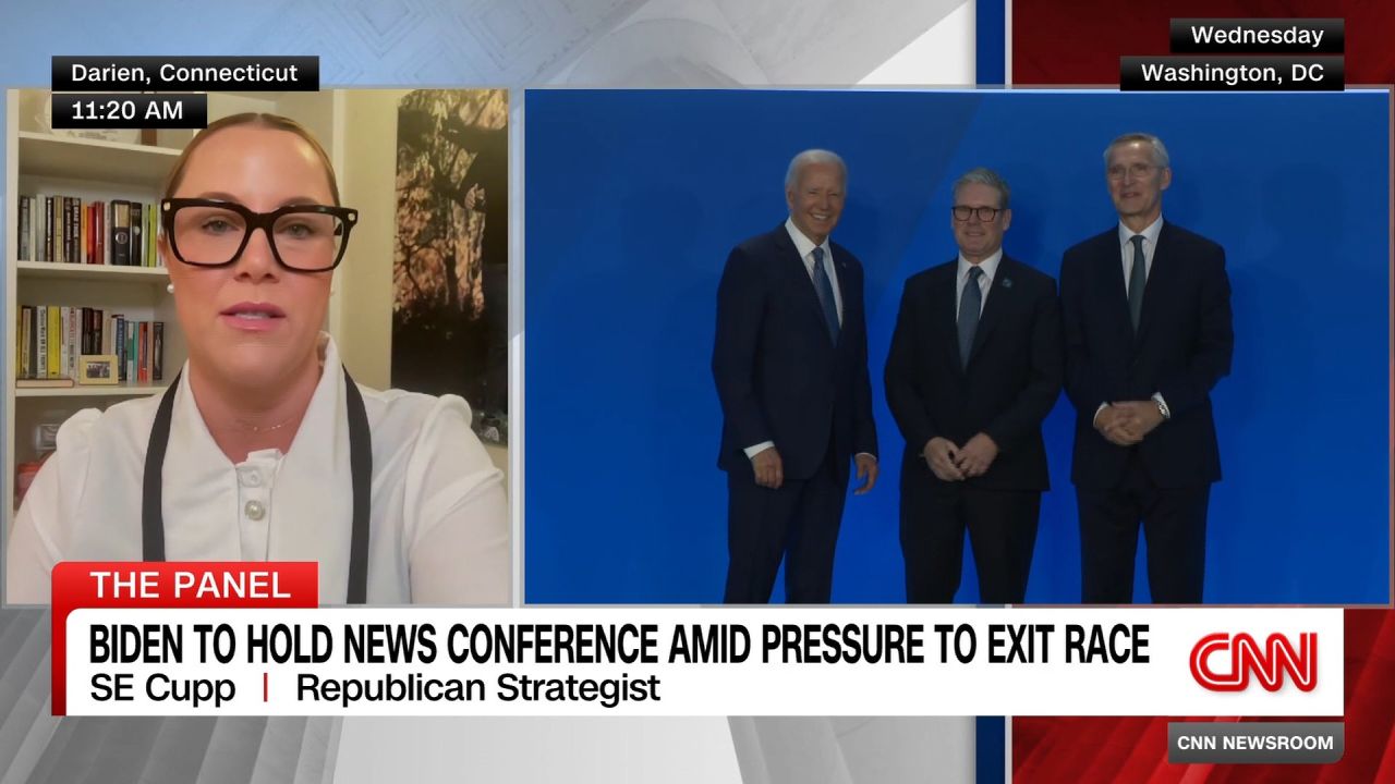 <p>Fredricka Whitfield speaks with CNN political commentators SE Cupp and Paul Begala about Biden campaign chaos overshadowing the NATO Summit.?</p>