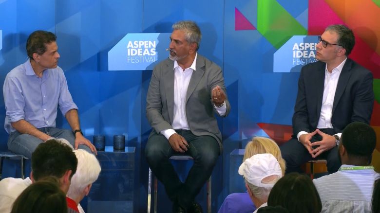 <p>At the Aspen Ideas Festival, Fareed sits down with architect Vishaan Chakrabarti and Marc Dunkelman, author of “Why Nothing Works," to discuss why New York — and America more generally — struggles to get big projects like Penn Station built.</p>