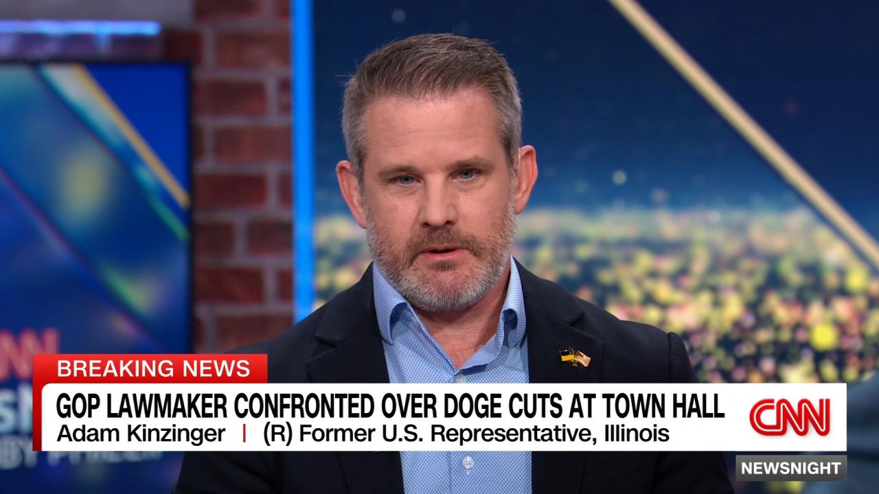 <p>“You don’t give a f**k about me!" shouted a veteran and constituent of Republican Congressman Chuck Edwards, who got an earful at a town hall in his district. Former Republican Congressman Adam Kinzinger said he always hated doing town halls because he was dealing with people who were upset with him, but added that's why they are important.</p>