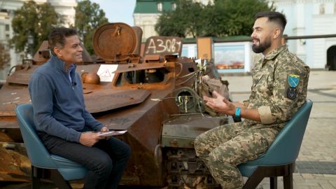 <p>Yegor Firsov, chief sergeant in the Ukrainian army, tells Fareed about the alarming situation on Ukraine’s eastern front line and his motivations to keep fighting on.</p>