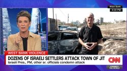 <p>Becky Anderson and CNN International Diplomatic Editor Nic Robertson discuss the U.S. and UK’s condemnation of Israeli settler violence, from Nic's vantage point inside the West Bank.?</p>