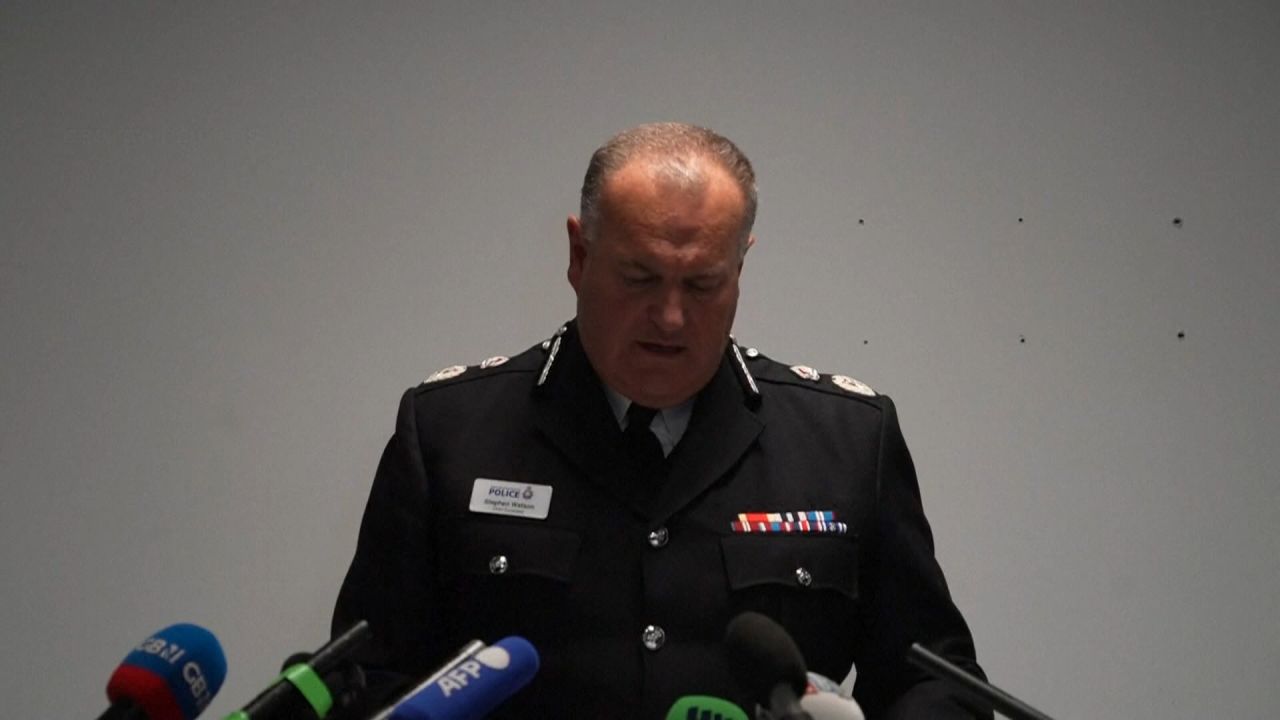 <p>Greater Manchester Police Chief Constable Sir Stephen Watson said Thursday that the Manchester synagogue attacker was wearing a vest “which had the appearance of an explosive device” and that the suspect was shot dead within 10 minutes of police receiving an emergency call.</p>