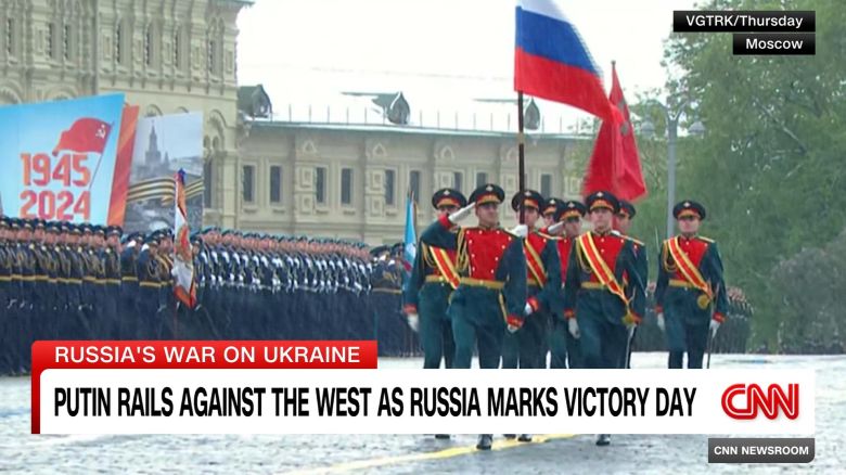 <p>Russia’s President portrays his invasion of Ukraine in patriotic terms — as a response to a threat posed by the West. CNN's Clare Sebastian reports.</p>