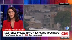 <p>At least 64 people have died in a massive police raid aimed at organized crime in Rio de Janeiro on Tuesday, security officials told <a href="index.php?page=&url=https%3A%2F%2Fnam11.safelinks.protection.outlook.com%2F%3Furl%3Dhttps%253A%252F%252Fwww.cnnbrasil.com.br%252Fpolitica%252Fmj-divulga-nota-apos-operacao-mais-letal-no-rio-de-janeiro%252F%26data%3D05%257C02%257Cmax.saltman%2540cnn.com%257C78c41abd69e84e37e4df08de165a1b31%257C0eb48825e8714459bc72d0ecd68f1f39%257C0%257C0%257C638972773678128784%257CUnknown%257CTWFpbGZsb3d8eyJFbXB0eU1hcGkiOnRydWUsIlYiOiIwLjAuMDAwMCIsIlAiOiJXaW4zMiIsIkFOIjoiTWFpbCIsIldUIjoyfQ%253D%253D%257C0%257C%257C%257C%26sdata%3DoCPtTqcVpmdDQsMnfkajujAVx0CQw8gw56AmowxRlps%253D%26reserved%3D0" target="_blank"><strong>CNN Brasil</strong></a>. Among the dead are four Brazilian police officers, officials added. CNN’s Julia Vargas Jones reports. </p>