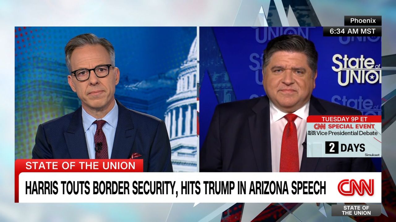 clipped thumbnail - sotu-pritzker-harris-border-stance - CNN ID 20999459 - 00:02:41;17