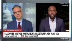 <p>CNN's Larry Madowo joins The Lead</p>