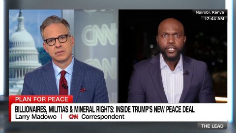 <p>CNN's Larry Madowo joins The Lead</p>