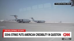 <p>CNN's Kylie Atwood looks at the fallout from Israel's attack targeting Hamas leadership in Qatar, and what U.S. President Donald Trump is saying about it.</p>