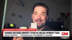 <p>CNN World Sport's Don Riddell speaks with Reddit co-founder Alexis Ohanian about his latest investment and why the entrepreneur believes Chelsea could become the first billion-dollar franchise in women's sports.</p>