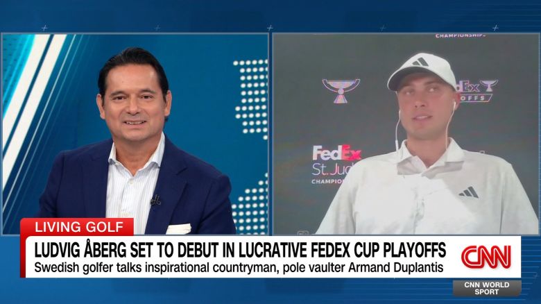 <p>Swedish golfer Ludvig ?berg caught up with CNN World Sport's Patrick Snell timed to the FedEx St. Jude Championship, the first event of the three-part?FedExCup?Playoffs.?As a result of his impressive performance throughout the?FedExCup?Regular Season, ?berg also?finished in sixth place in the?Comcast Business TOUR Top 10, which emphasizes player performance by rewarding the top players in the?FedExCup?standings at the end of the?FedExCup?Regular Season.</p>