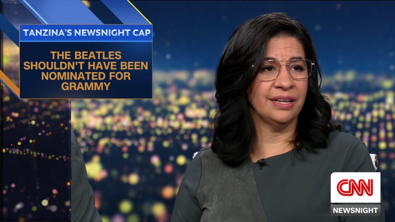 <p>Forty-four years after John Lennon’s death, The Beatles have earned two Grammy nominations this year for Record and Song of the Year. Lennon wrote “Now and Then” in the 1970s, but the 2023 track was produced partially using A.I. Tanzina Vega argues that the Fab Four shouldn’t be allowed to take away nominations from current artists.</p>