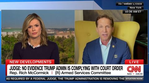 <p>CNN's Pamela Brown presses Rep. Rich McCormick (R - GA) on how the Trump administration should proceed in the case of Kilmar Abrego Garcia, after deporting him to El Salvador in what officials initially admitted was an "administrative error."</p>