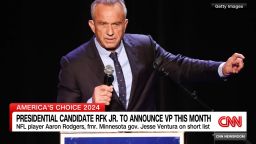 <p>CNN's Gary Tuchman looks at who Independent Presidential Candidate Robert F. Kennedy Jr. could select this month as his VP pick - and which one of them has promoted conspiracy theories.</p>