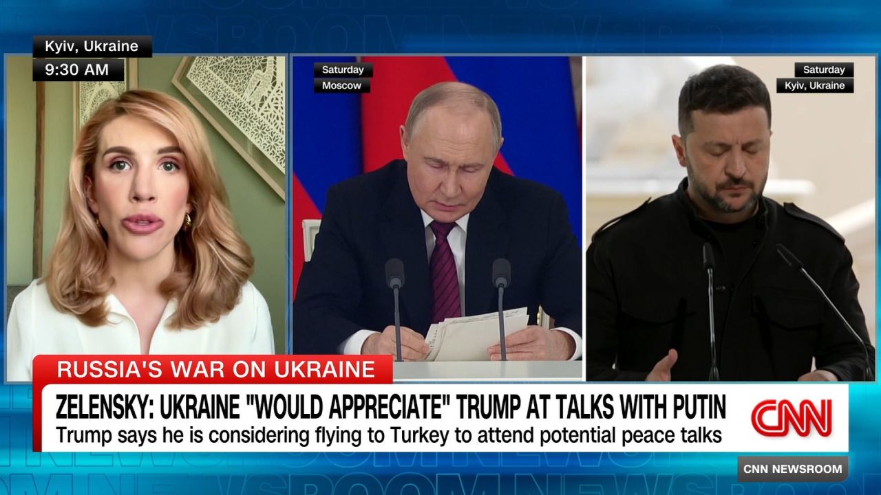 <p>Rosemary Church speaks to Ukrainian parliament member Kira Rudik about what can be expected from potential talks in Turkey.</p>