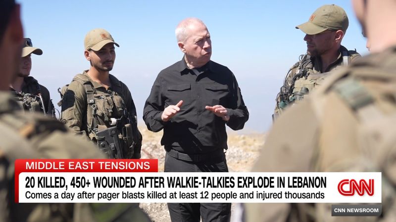 Israel has signaled readiness for war with Hezbollah after twin explosive ...