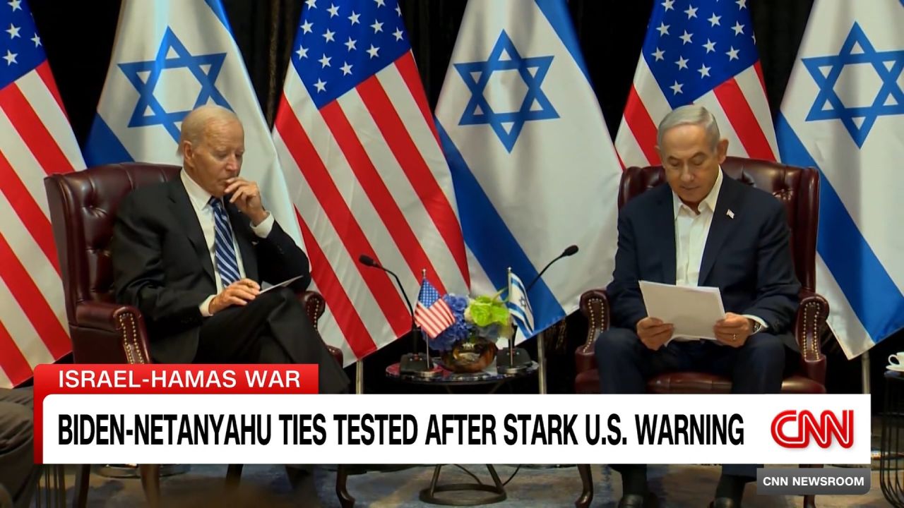 Biden-Netanyahu ties tested after stark U.S. warning on weapons pause