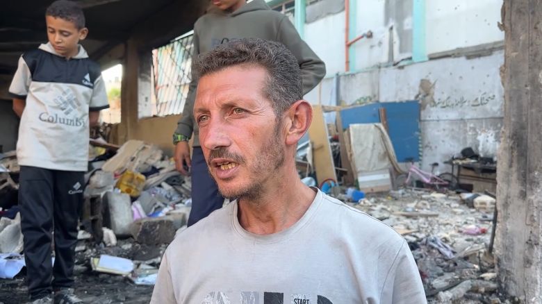 <p>More than 80 Palestinians were killed in Gaza on Thursday, according to health officials, as Israel intensified its strikes, hitting a school-turned-displacement facility. CNN's Paula Hancocks looks at the damage and humanitarian toll.</p>