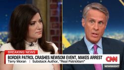 <p>Masked and heavily armed federal agents executed an immigration raid just outside of a news conference held by California Governor Gavin Newsom. Despite the administration saying it was a previously scheduled raid, veteran journalist Terry Moran isn’t buying it.</p>