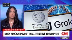 <p>Elon Musk wants to take on Wikipedia by building a rival called "Grokipedia." Hadas Gold explains what is behind the decision. </p>