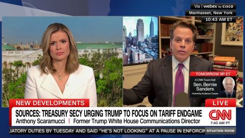 <p>Former Trump White House Communications Director Anthony Scaramucci tells Pamela Brown that President Trump is "like an arsonist [who] sets fire to the house and then runs outside with the hose, puts it out... and then declares victory."</p>