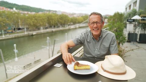 <p>CNN’s Richard Quest takes a tour of the Basque country where he experiences world class culture, cooking and cake.</p>
