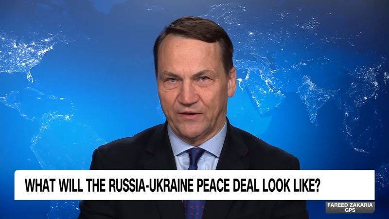 On GPS: Poland’s foreign minister says Ukraine can fight ‘for the rest of this year’ with Europe’s support