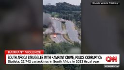 <p>CNN's David McKenzie rides along with private security in Johannesburg, as hijackings and heists in South Africa reach record highs</p>