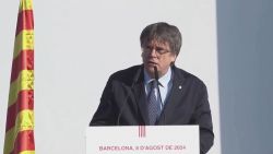 <p>Tras casi siete años en Bélgica, este jueves Carles Puigdemont se presentó en el acto de “recibimiento institucional” organizado por su fuerza política, Junts per Catalunya, en los alrededores del Arco de Triunfo de Barcelona. Lo hizo bajo el riesgo de ser arrestado, dado que sigue pesando contra él una orden de detención emitida por el Tribunal Supremo. Tras dar un discurso, su rastro se perdió. Se desplegó un operativo de búsqueda, pero se desconoce su paradero actual.</p>