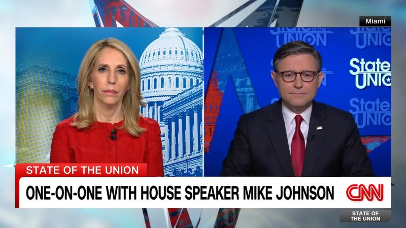 Speaker Johnson: ‘Putin is the aggressor’ in Ukraine war | CNN Politics