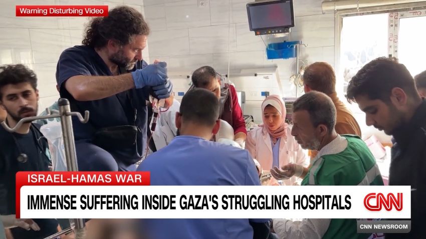 <p>Doctors are working to save lives in Gaza amid the ongoing fighting and dwindling resources. CNN's Paula Hancocks reports.</p>