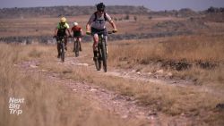 <p>Rising over 7000 feet, Angola's Huíla plateau offers plenty of rocky crags, steep descents and gorgeous gaps for both the expert and beginner biker. CNN's Will Ripley went riding with some locals who know the best trails to destress. </p>
