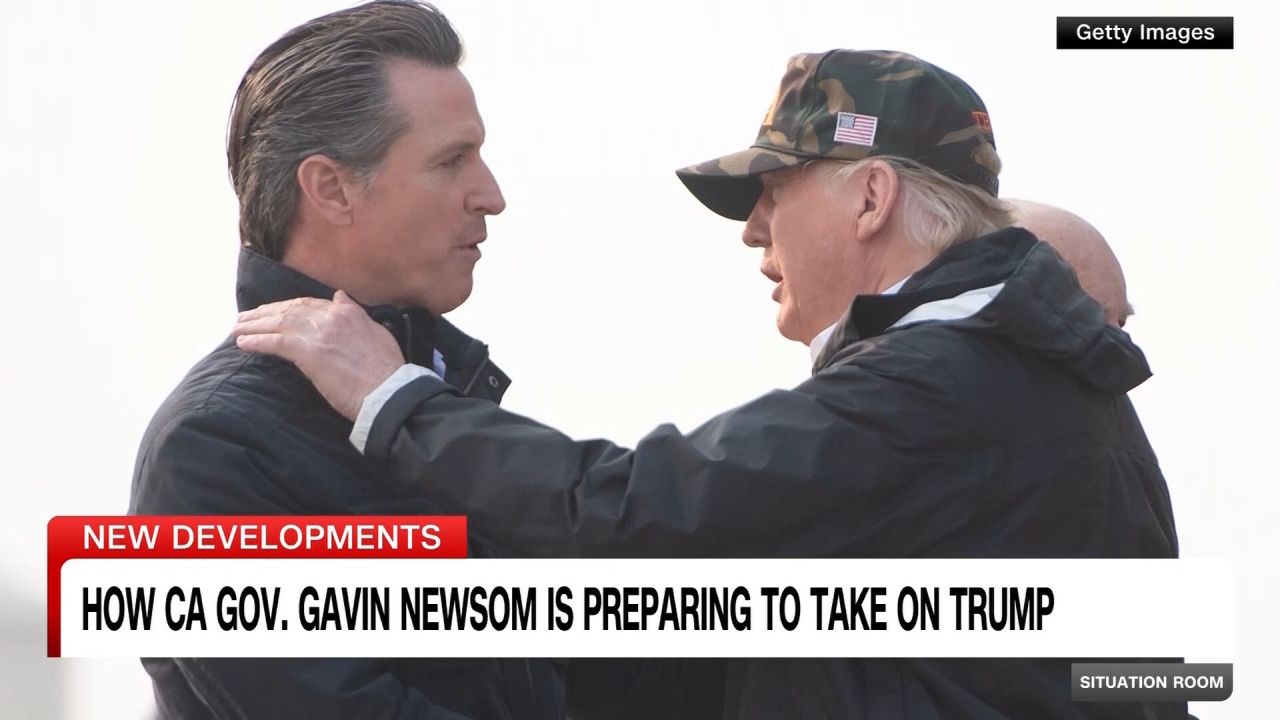 <p>California's governor prepares to take the lead in battling Donald Trump on issues like migrant deportations, emissions reduction, and reproductive rights.</p>