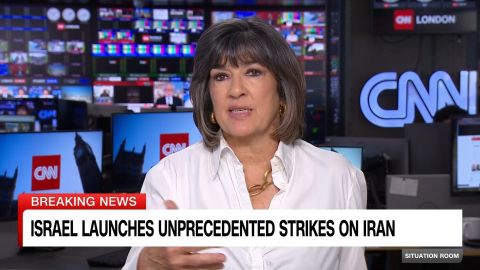 <p>CNN's Chief International Anchor Christiane Amanpour reacted to Israel's unprecedented attack on Iran overnight, saying she did not imagine a scenario in which Iran would be able to fight back with as much strength as Israel has behind it.</p>