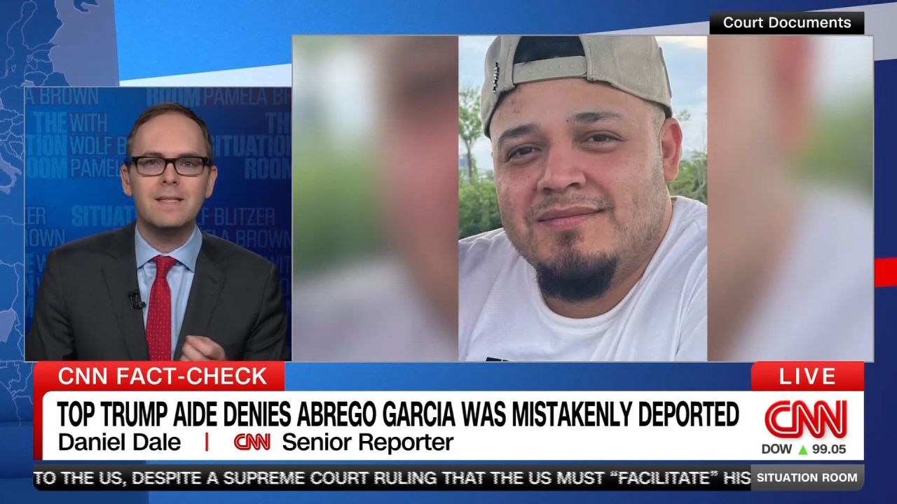 <p>CNN's Daniel Dale fact-checks contradictory statements by the White House since Kilmar Abrego Garcia, a Maryland father, was deported to El Salvador. Several administrative officials initially admitted he was sent there by mistake – a concession they've since walked back.</p>