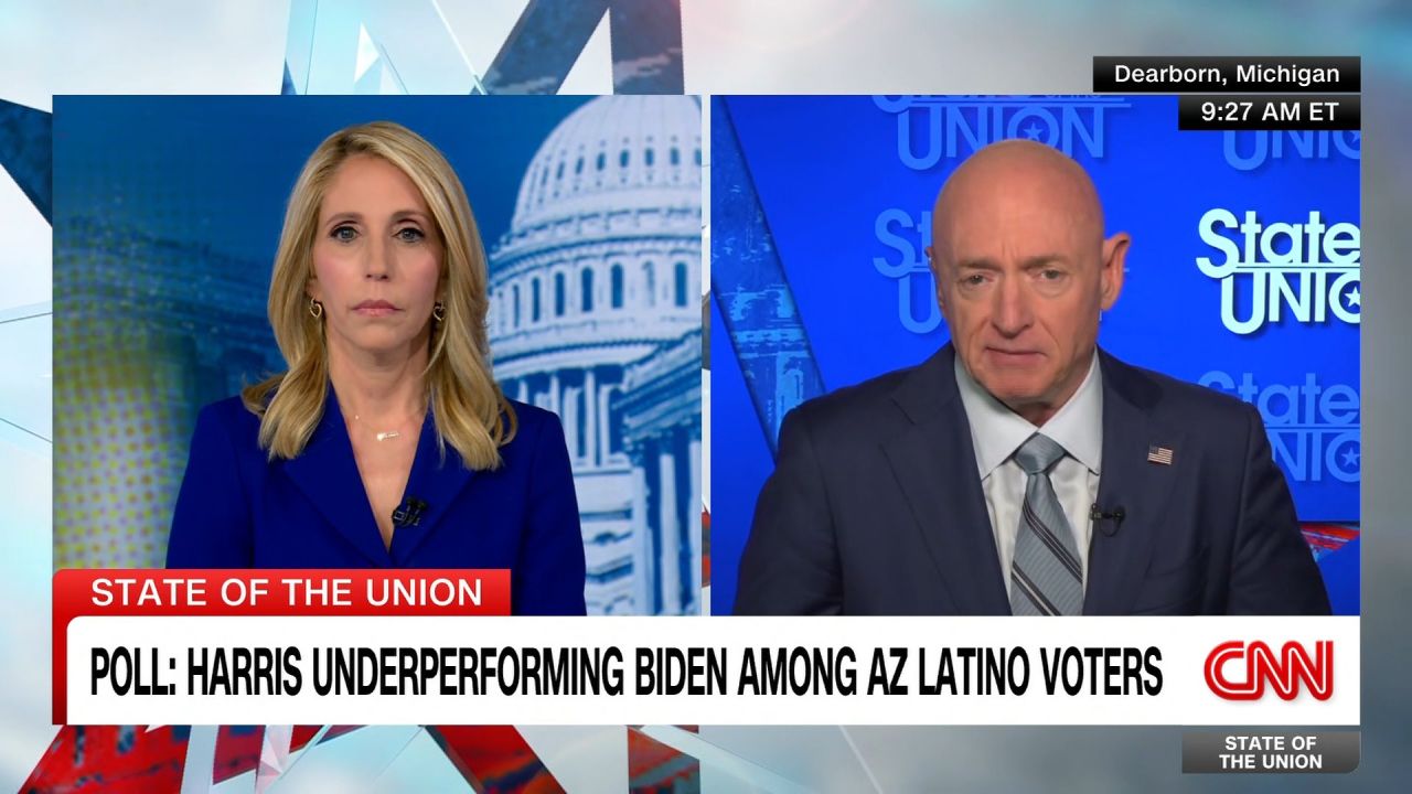 <p>Arizona Sen. Mark Kelly tells CNN’s Dana Bash that "we have some work to do" between now and Election Day but says "I’m confident that she’s going to win in Arizona."</p>