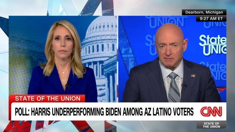 Sen. Kelly: ‘I’m confident’ Harris is going to win in Arizona | CNN Politics