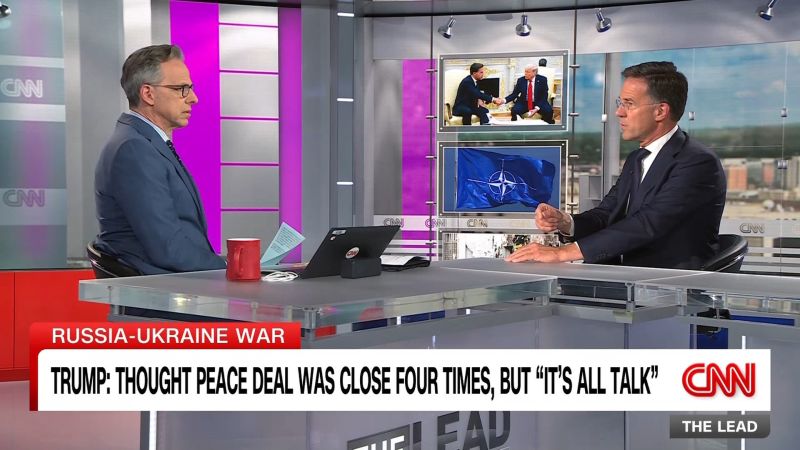 NATO chief defends praise of Trump